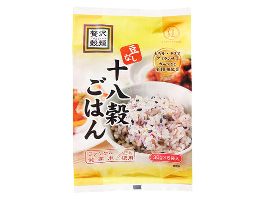 旭食品 贅沢穀類 十八穀ごはん 180g x12