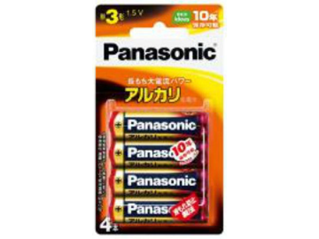 パナソニック LR6XJ/4B アルカリ単3*4個ブリスターパック x1